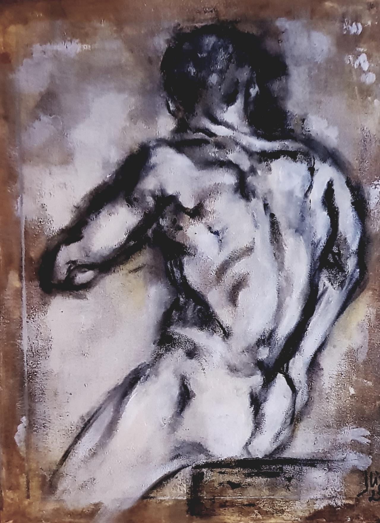 ArteDiAlina.com painting: So God created man